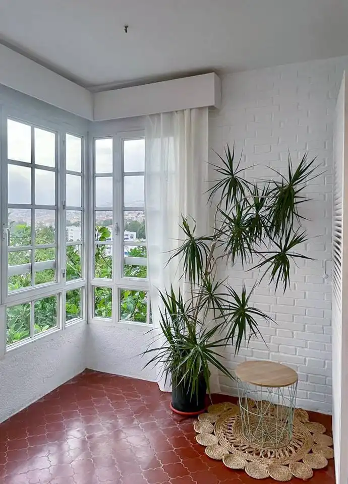 Balcony of Flat for rent in Málaga  with Air Conditioner, Heating and Terrace