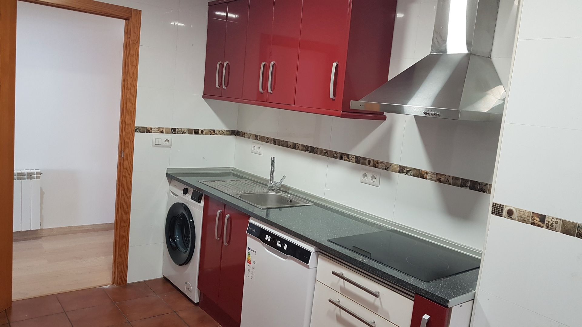 Cocina de Piso de alquiler en Torrejón de Ardoz con Calefacción, Terraza y Horno