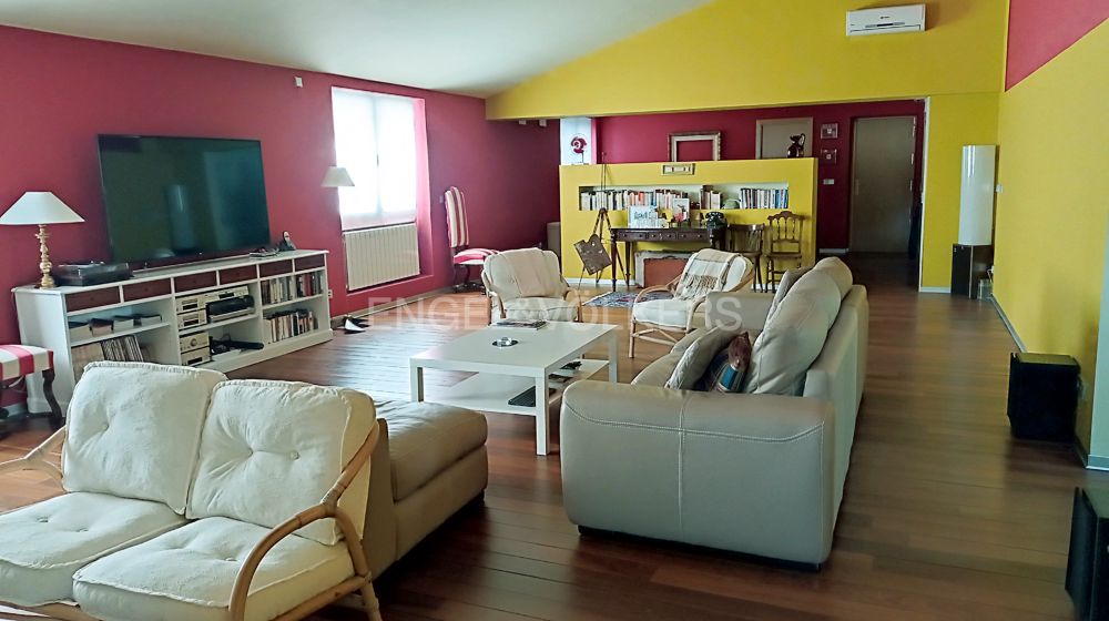 Sala d'estar de Àtic en venda en  Madrid Capital amb Aire condicionat i Calefacció