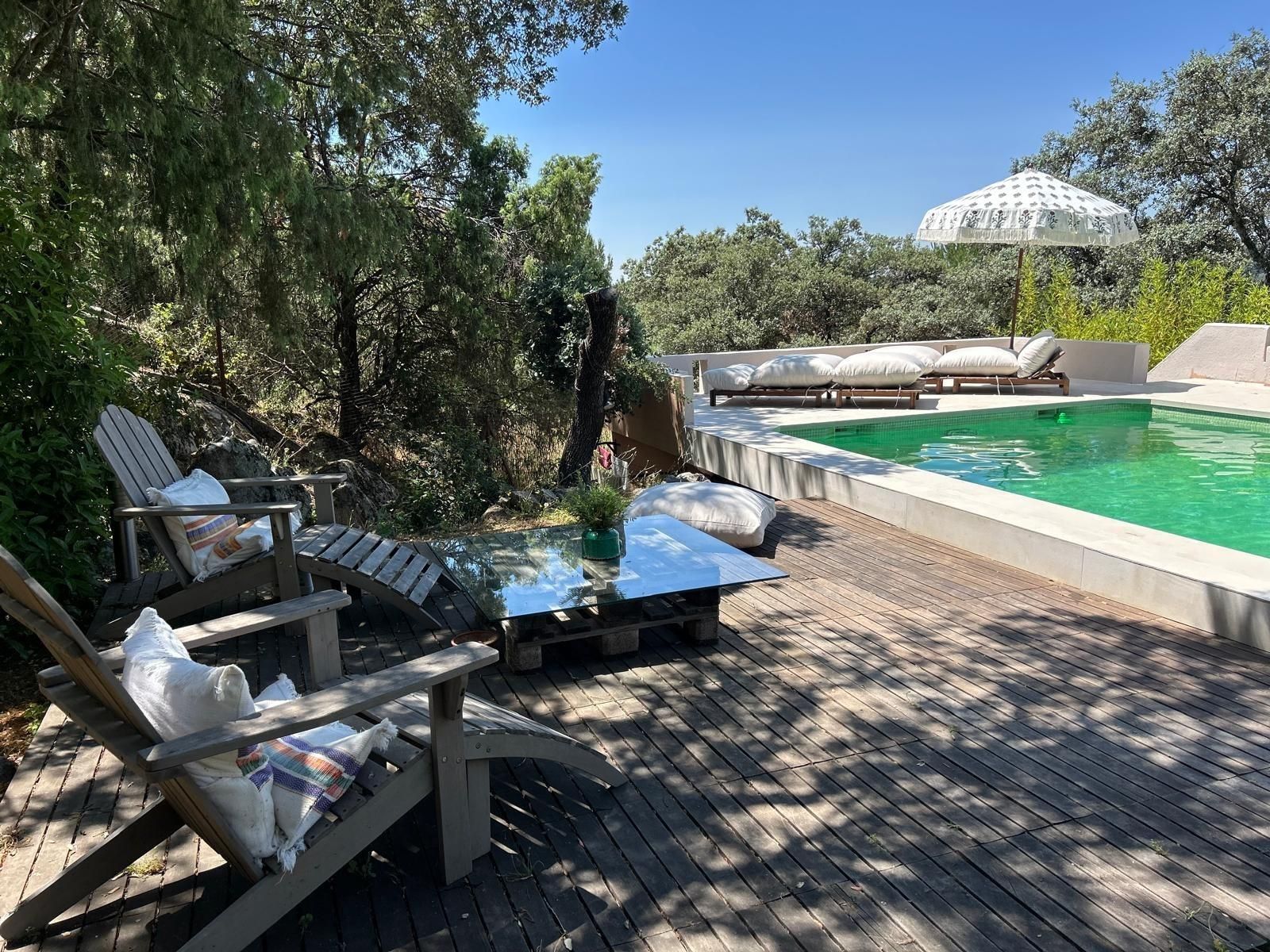 Terrassa de Casa o xalet en venda en Torrelodones amb Calefacció, Terrassa i Piscina