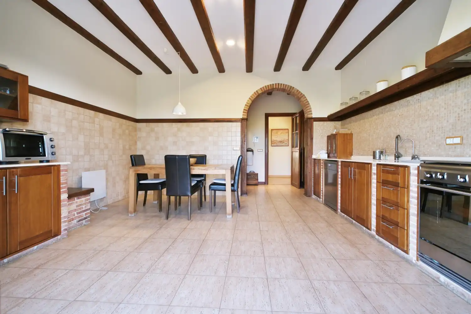 Cocina de Casa o chalet en venta en Puçol con Aire acondicionado, Calefacción y Jardín privado
