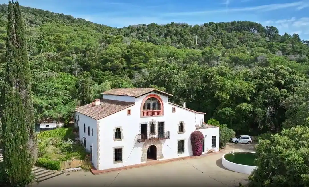 Vista exterior de Finca rústica en venta en Argentona con Jardín privado