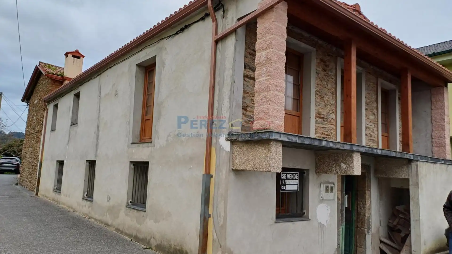 Vista exterior de Finca rústica en venta en Fene con Balcón