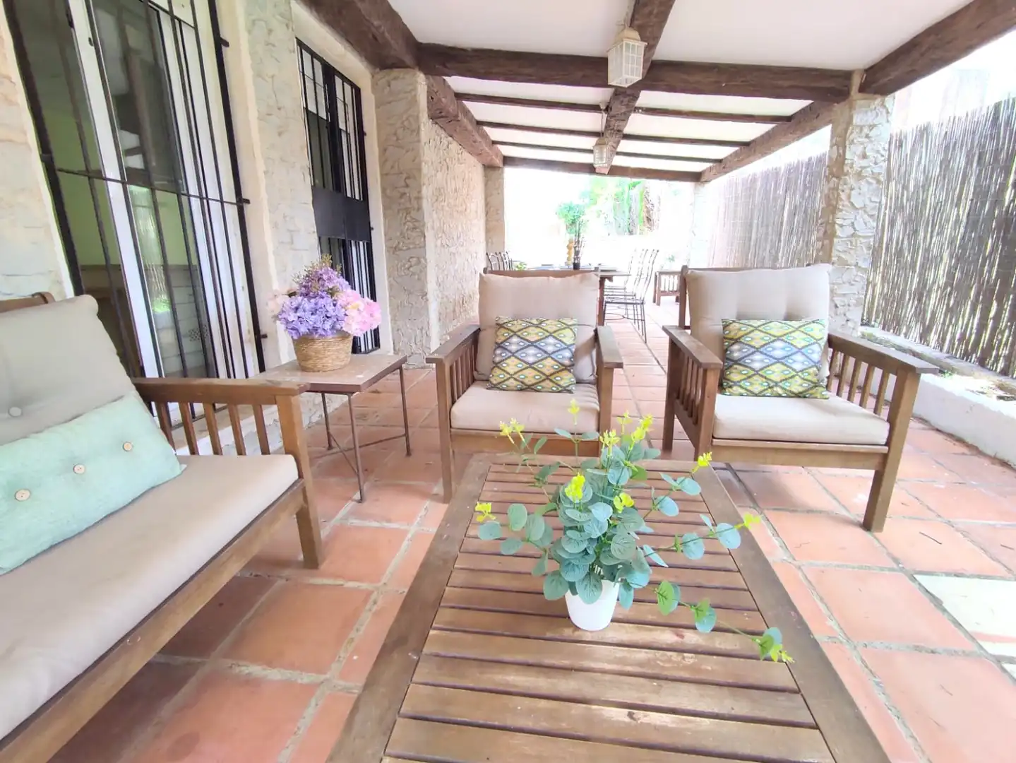 Terrasse von Haus oder Chalet zur Miete in Puçol mit Heizung, Privatgarten und Terrasse