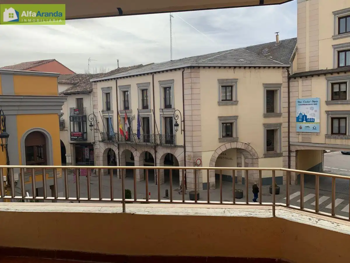 Exterior view of Flat for sale in Aranda de Duero  with Parquet flooring and Terrace