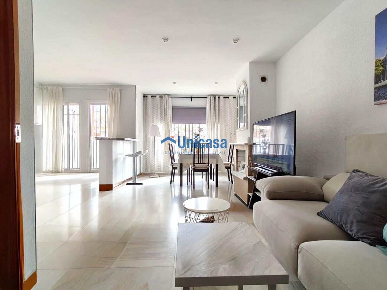 Living room of House or chalet for sale in Málaga Capital  with Air Conditioner, Terrace and Balcony