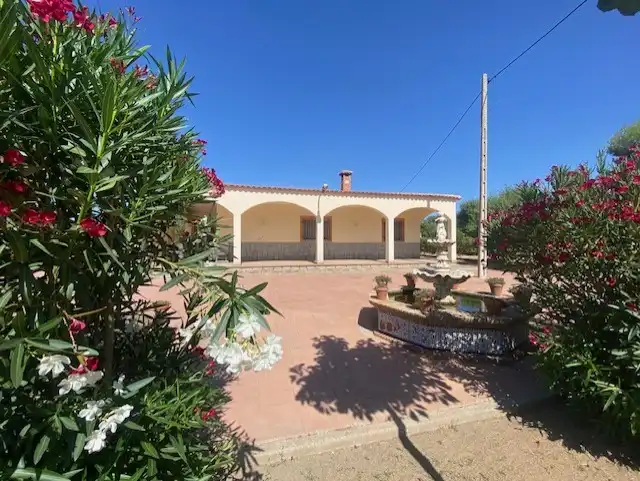 Vista exterior de Finca rústica en venta en Sonseca con Calefacción, Jardín privado y Terraza