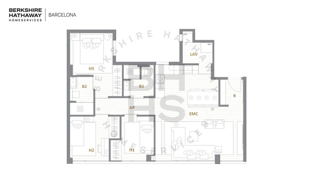 Apartament en venda en  Barcelona Capital amb Parquet