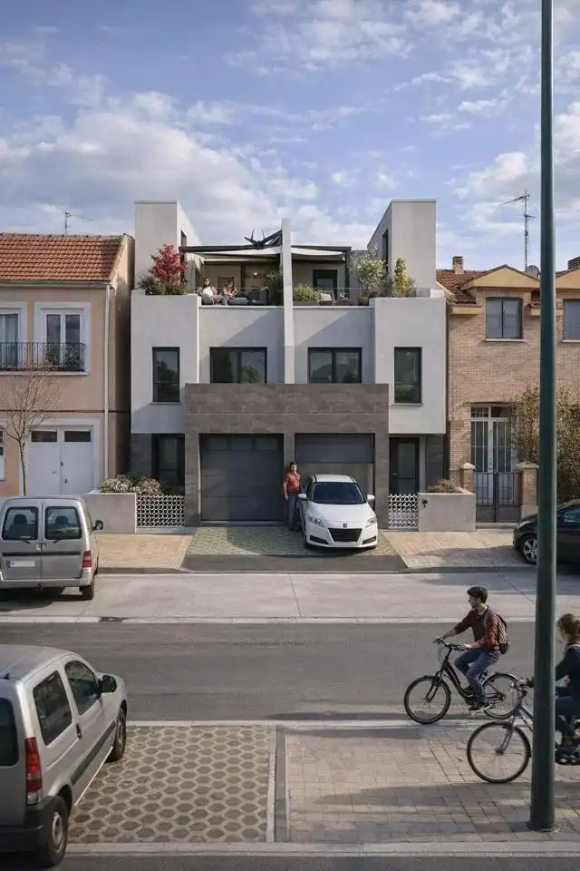 Exterior view of Houses for sale in Valladolid