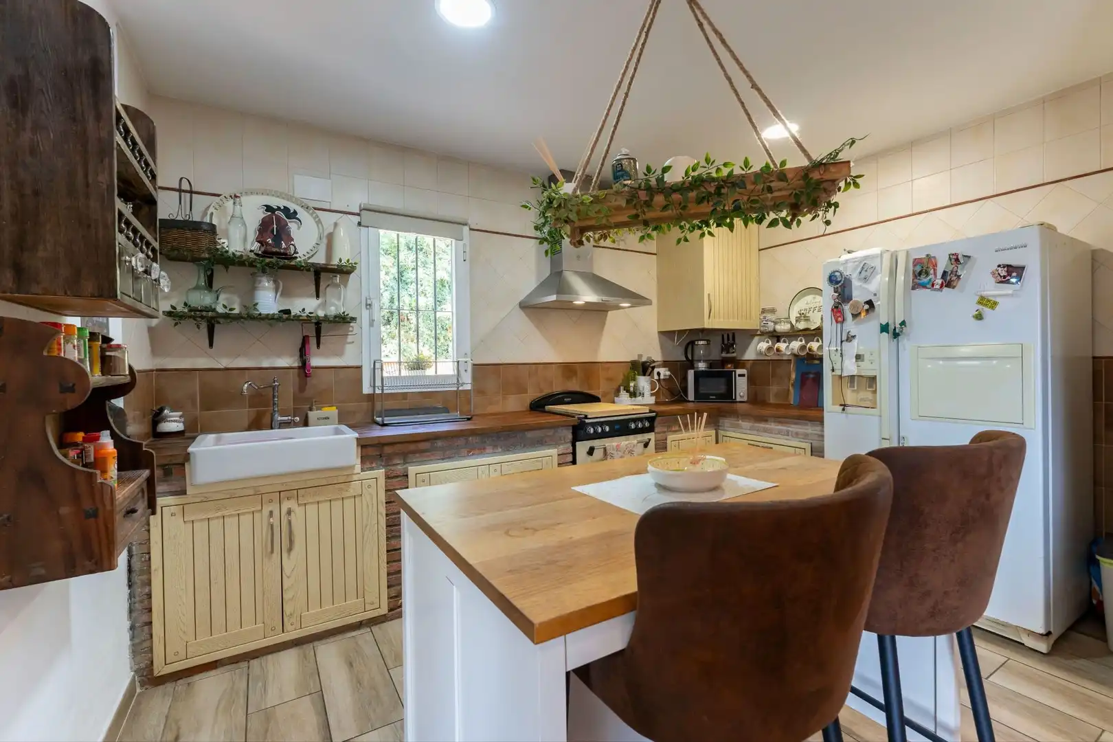 Cocina de Finca rústica en venta en Cártama con Aire acondicionado y Trastero