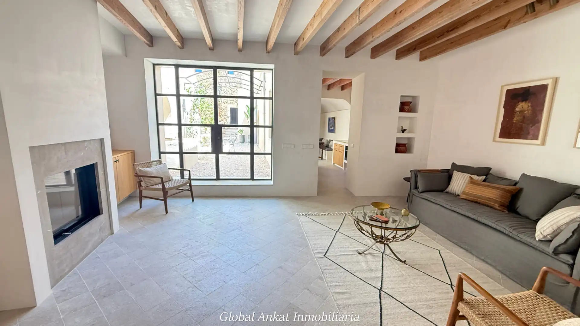 Sala de estar de Casa o chalet en venta en Felanitx con Aire acondicionado, Calefacción y Jardín privado