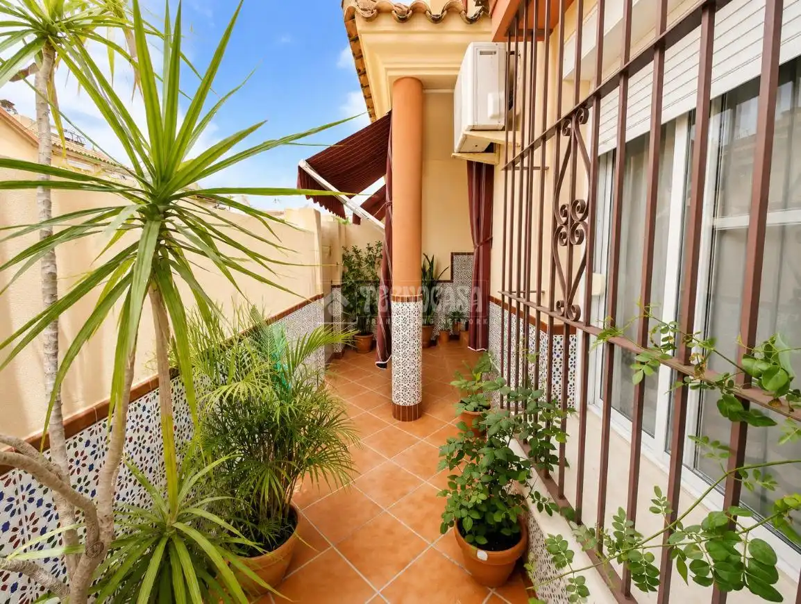 Terrace of Detached homes for sale in Jerez de la Frontera  with Air Conditioner, Heating and Private garden