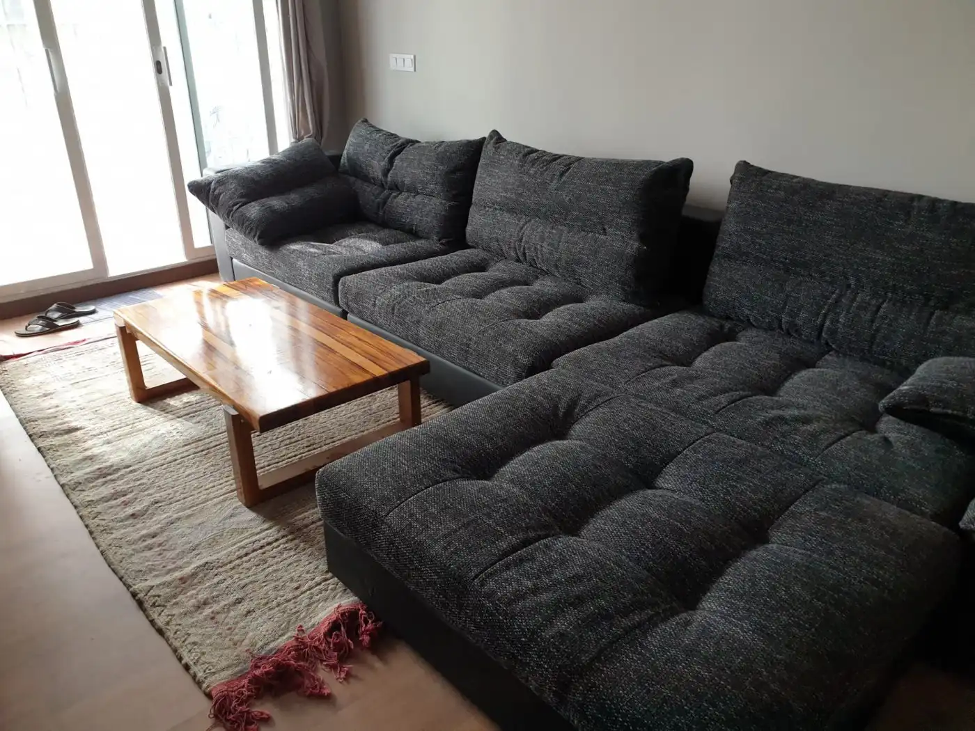 Living room of Houses for sale in Calpe / Calp  with Air Conditioner, Heating and Private garden