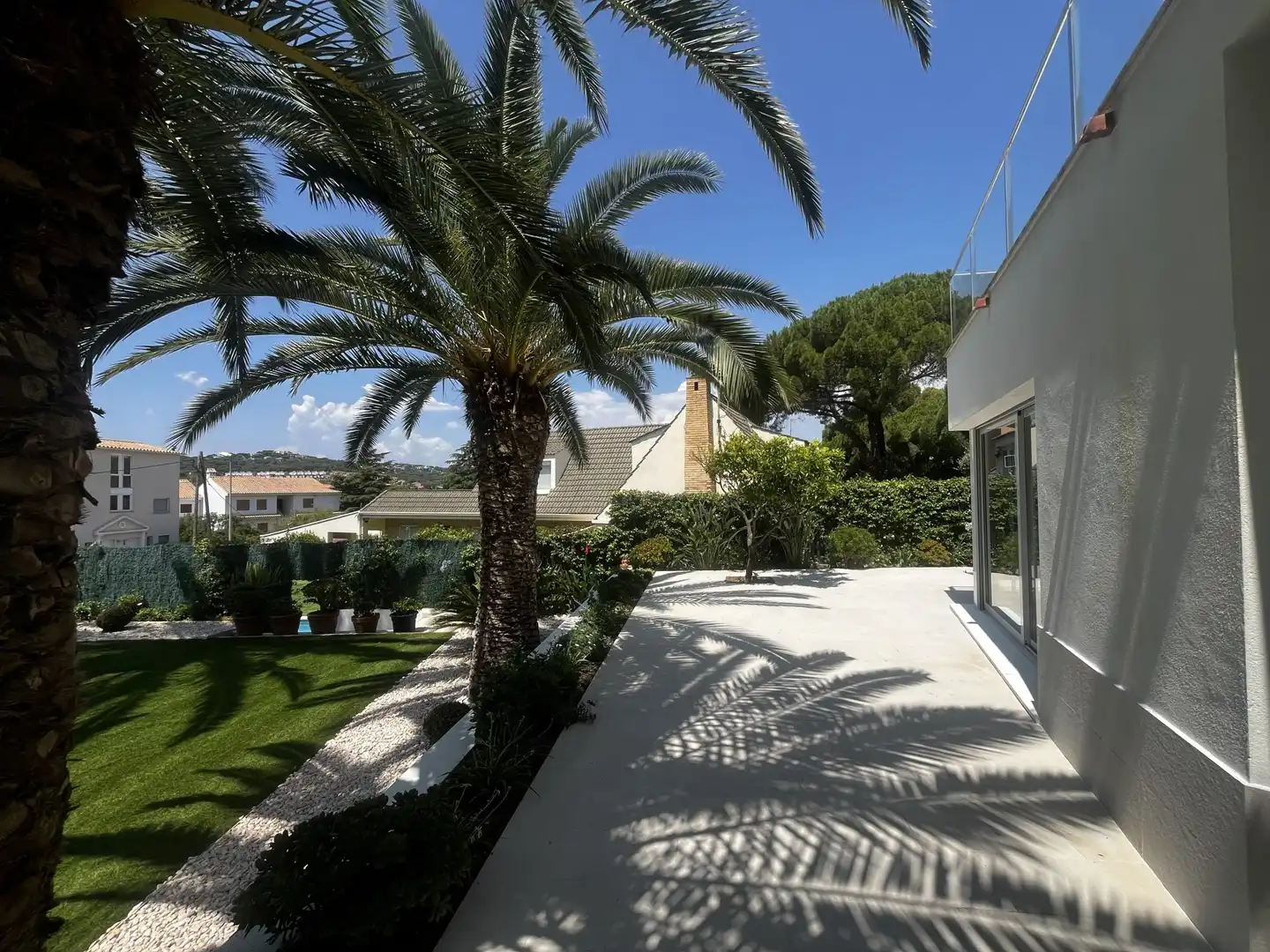 Terrassa de Casa o xalet de lloguer en Castell d'Aro, Platja d'Aro i s'Agaró amb Aire condicionat, Calefacció i Terrassa