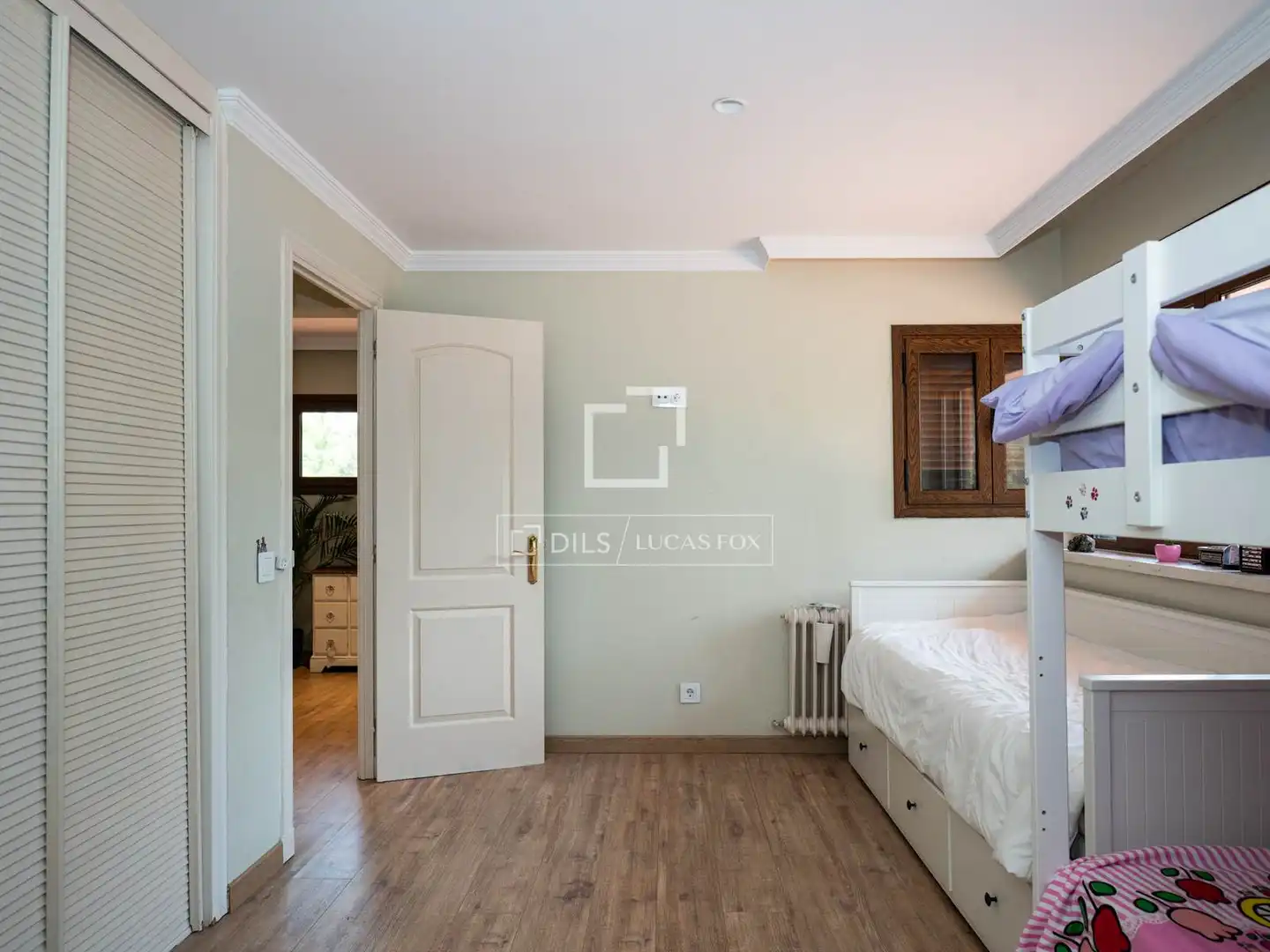 Bedroom of Houses for rent in Madrid  with Air Conditioner, Heating and Private garden