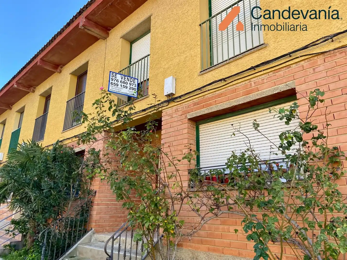 Exterior view of Detached homes for sale in Gurrea de Gállego  with Heating and Private garden