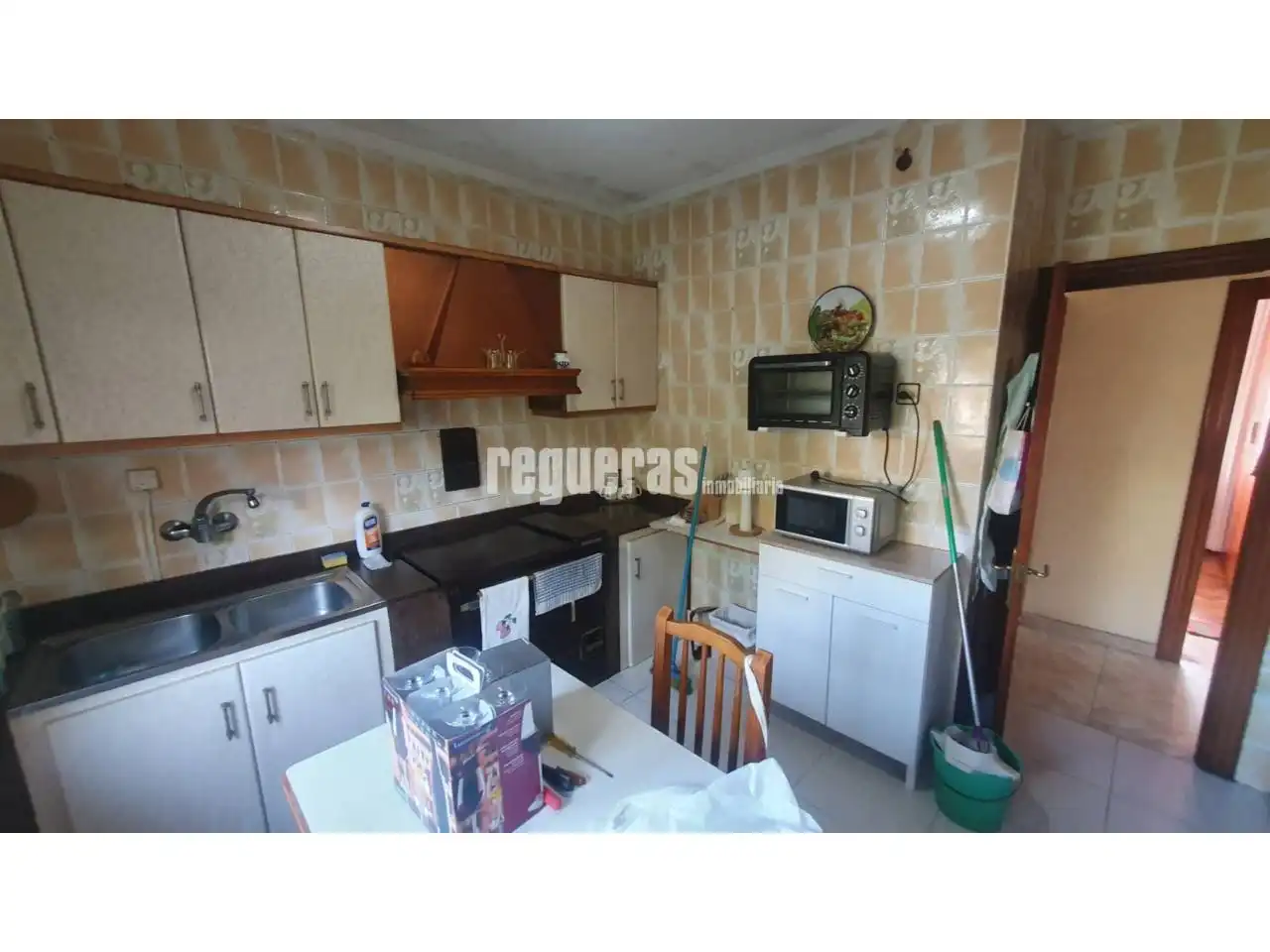 Kitchen of Houses for sale in Corvera de Asturias  with Heating, Parquet flooring and Furnished