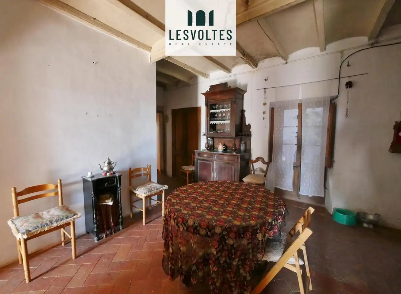 Sala d'estar de Finca rústica en venda en Rupià amb Jardí privat i Terrassa