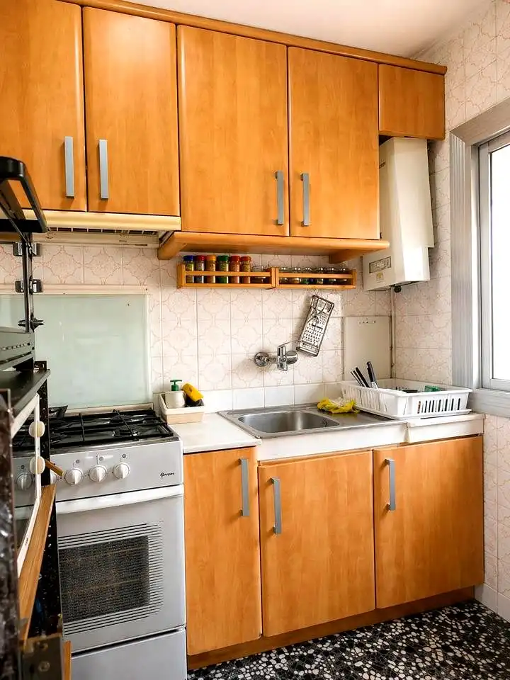 Cuina de Pis en venda en Barcelona amb Aire condicionat