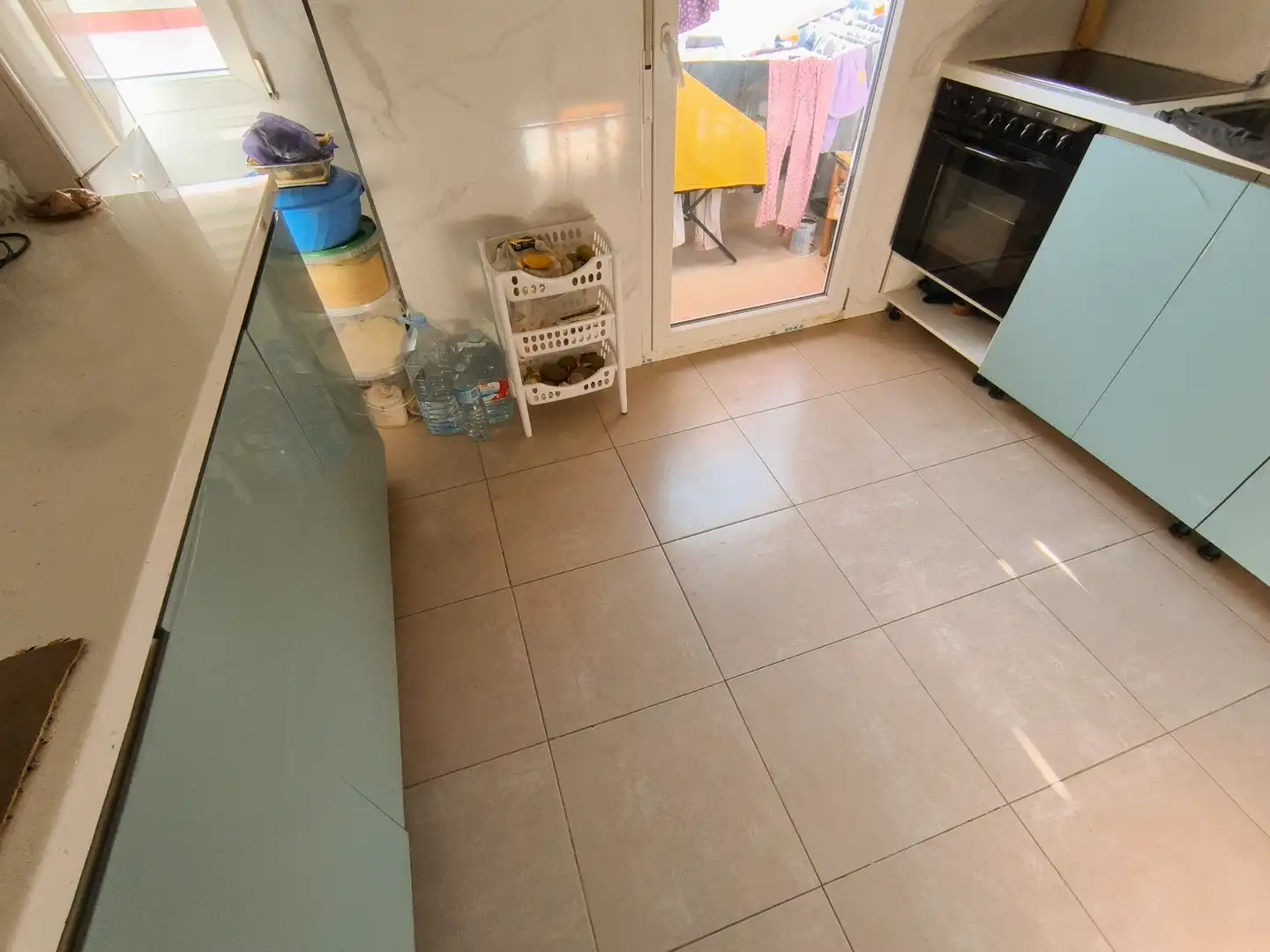 Kitchen of Flat for sale in Venta de Baños  with Heating, Terrace and Furnished