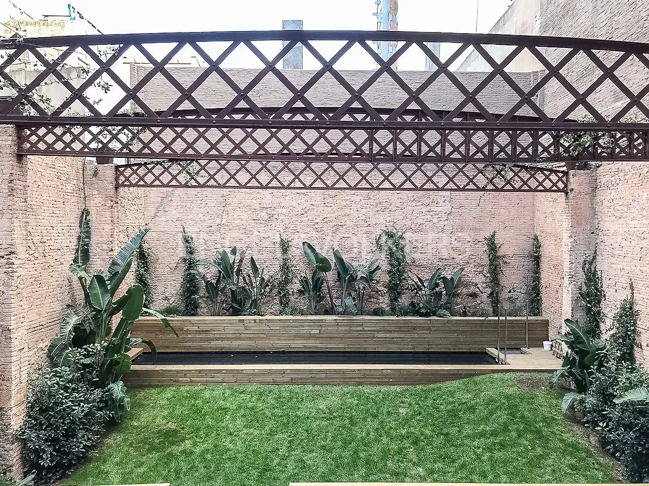 Garten von Wohnung zum Verkauf in Barcelona mit Klimaanlage, Heizung und Privatgarten