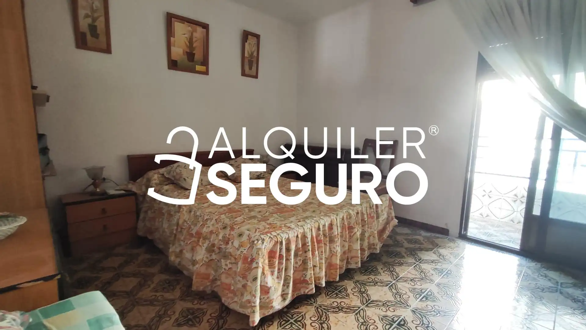 Bedroom of Flat for rent in Madrid  with Air Conditioner, Terrace and Furnished