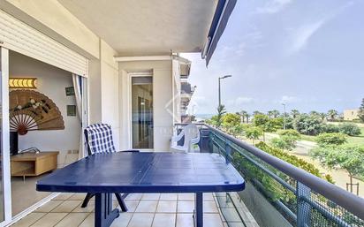 Terrace of Flat for sale in Cubelles  with Air Conditioner, Terrace and Swimming Pool