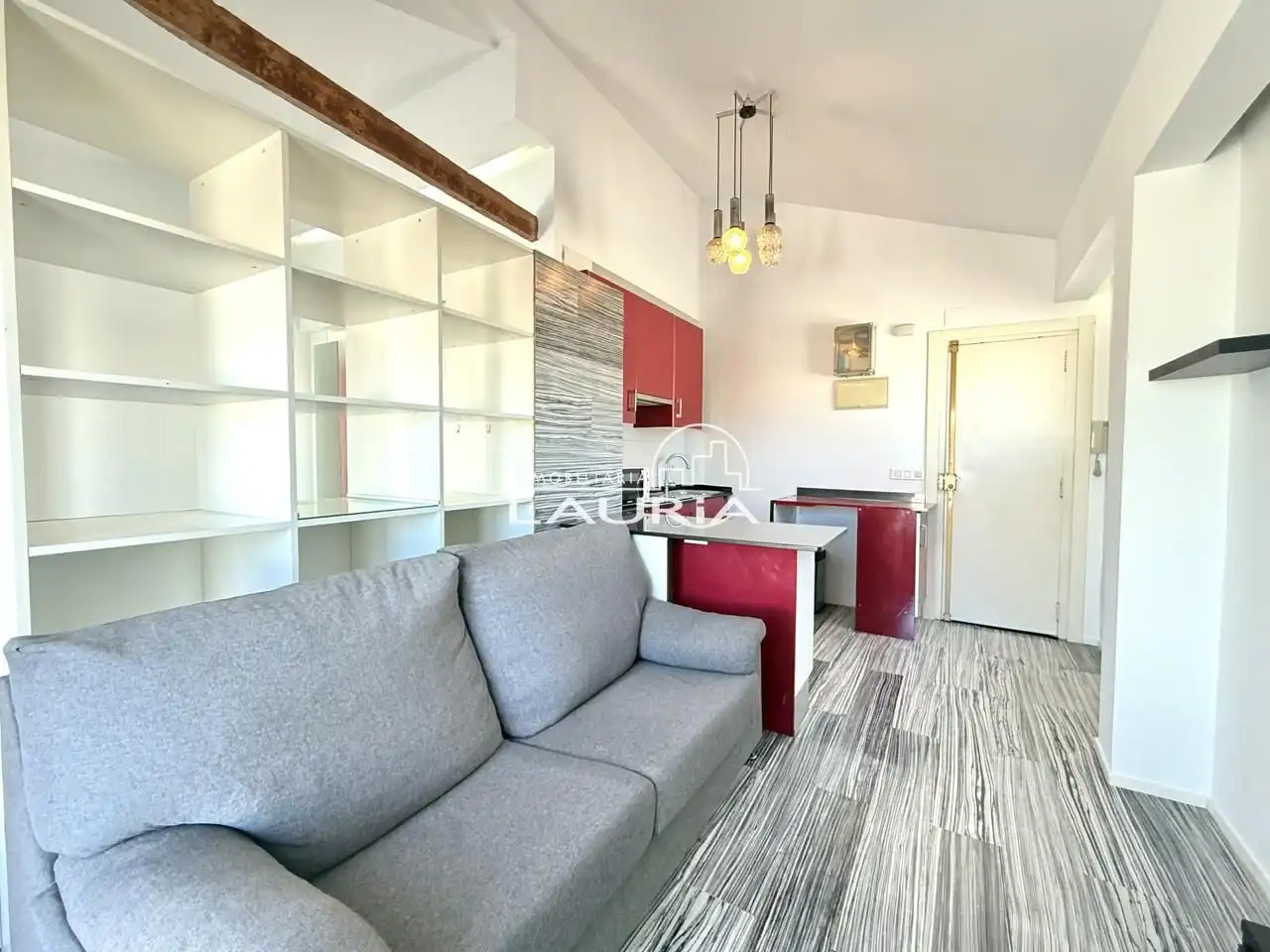 Wohnzimmer von Dachboden zur Miete in  Valencia Capital mit Klimaanlage, Terrasse und Möbliert