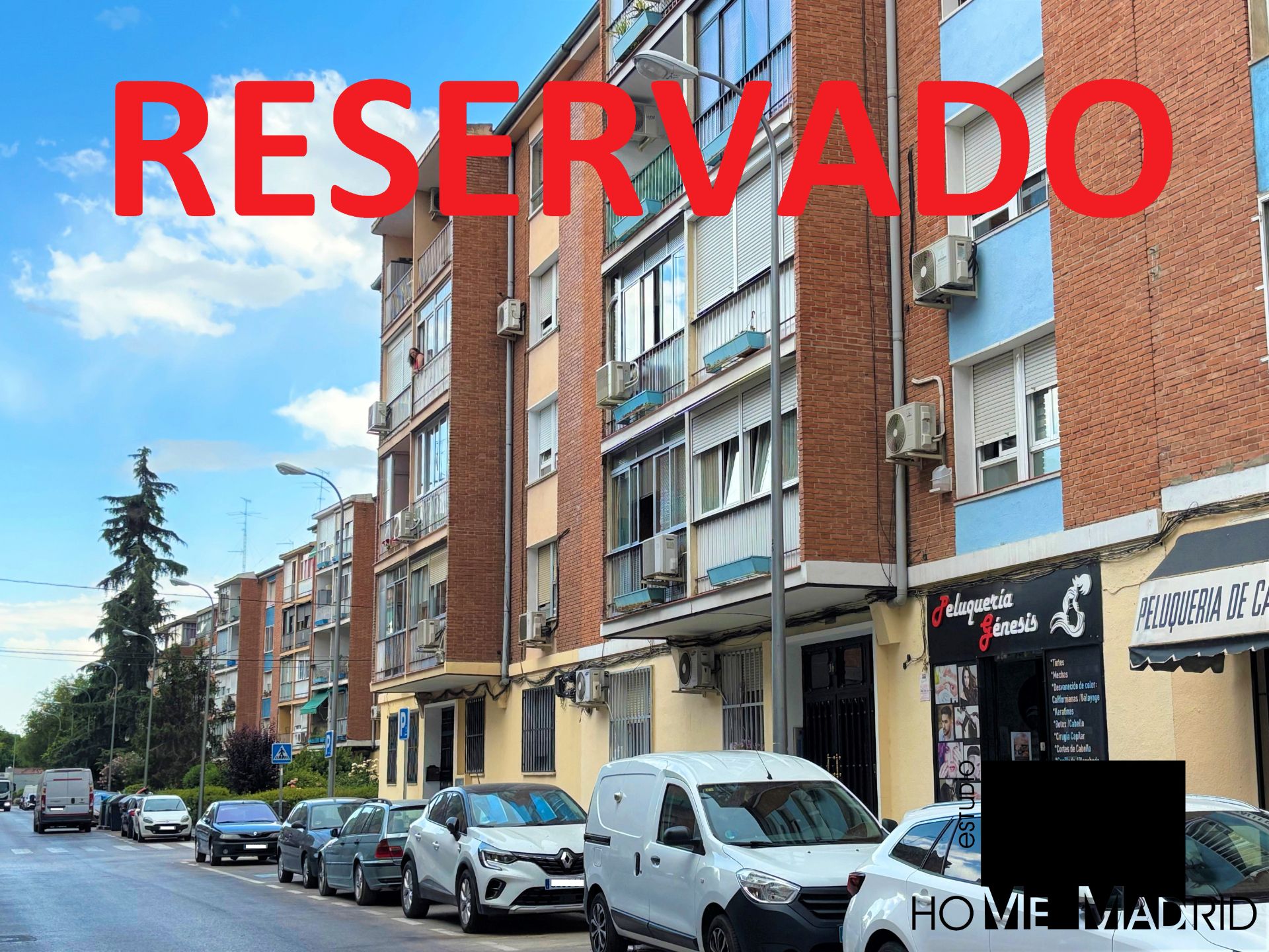 Exterior view of Flat for sale in  Madrid Capital  with Air Conditioner, Heating and Parquet flooring