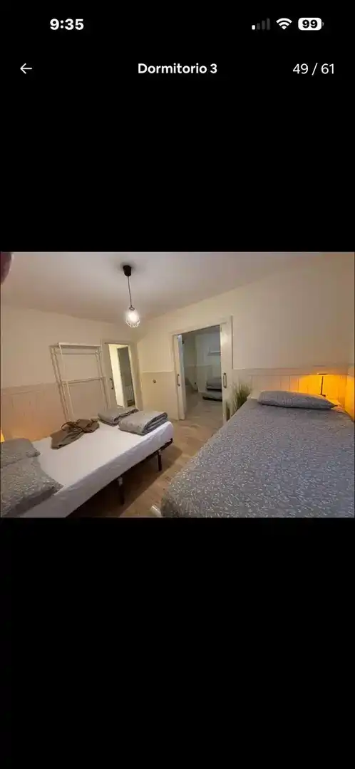 Dormitori de Dúplex de lloguer en Castelló d'Empúries amb Aire condicionat, Parquet i Traster