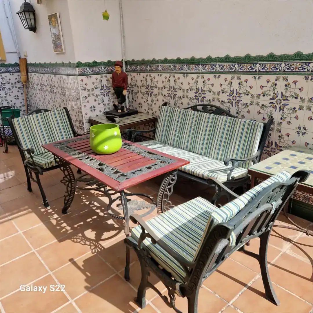 Terrassa de Casa adosada en venda en Mijas amb Aire condicionat i Balcó