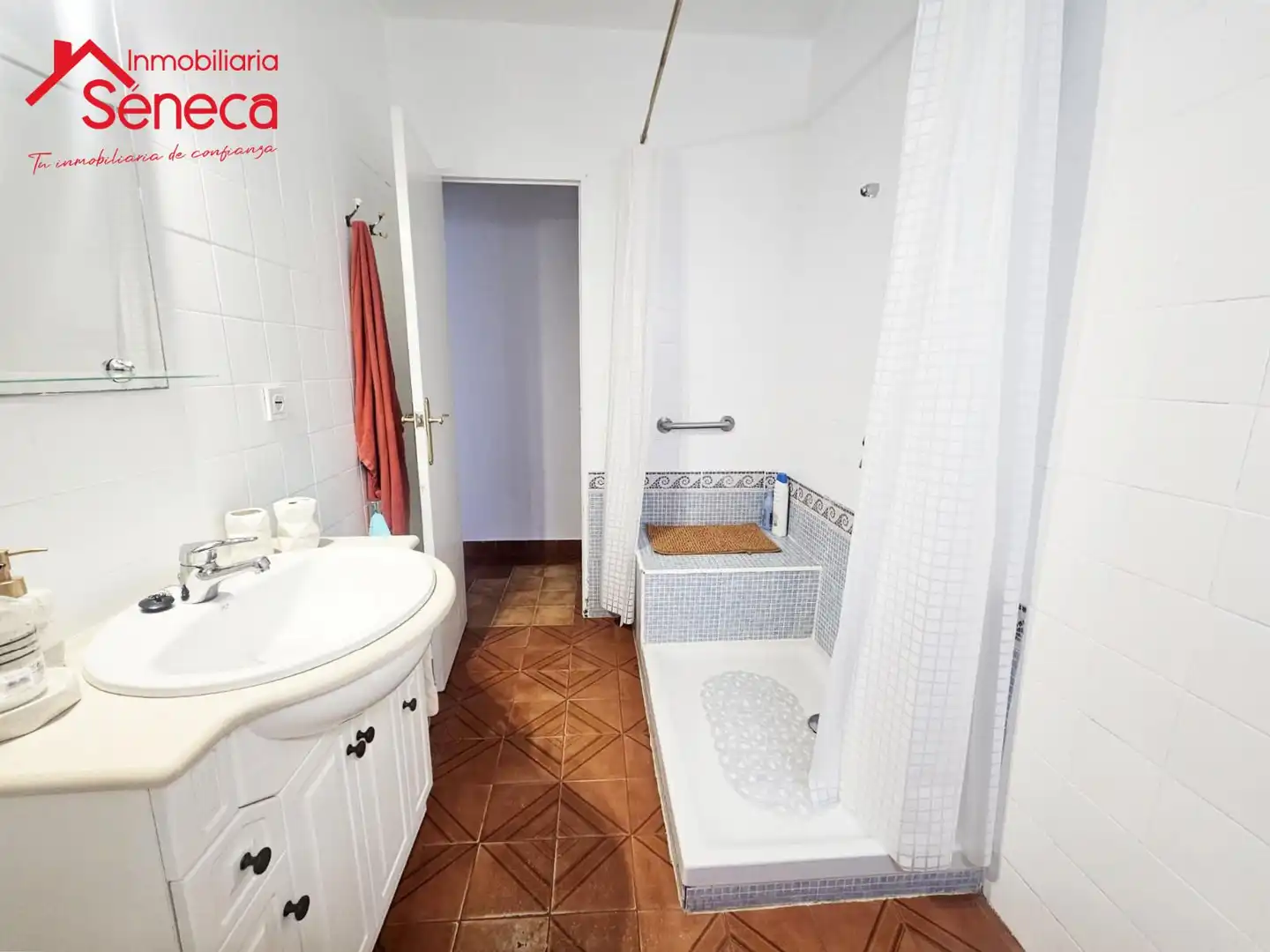 Baño de Piso de alquiler en Córdoba con Terraza y Amueblado