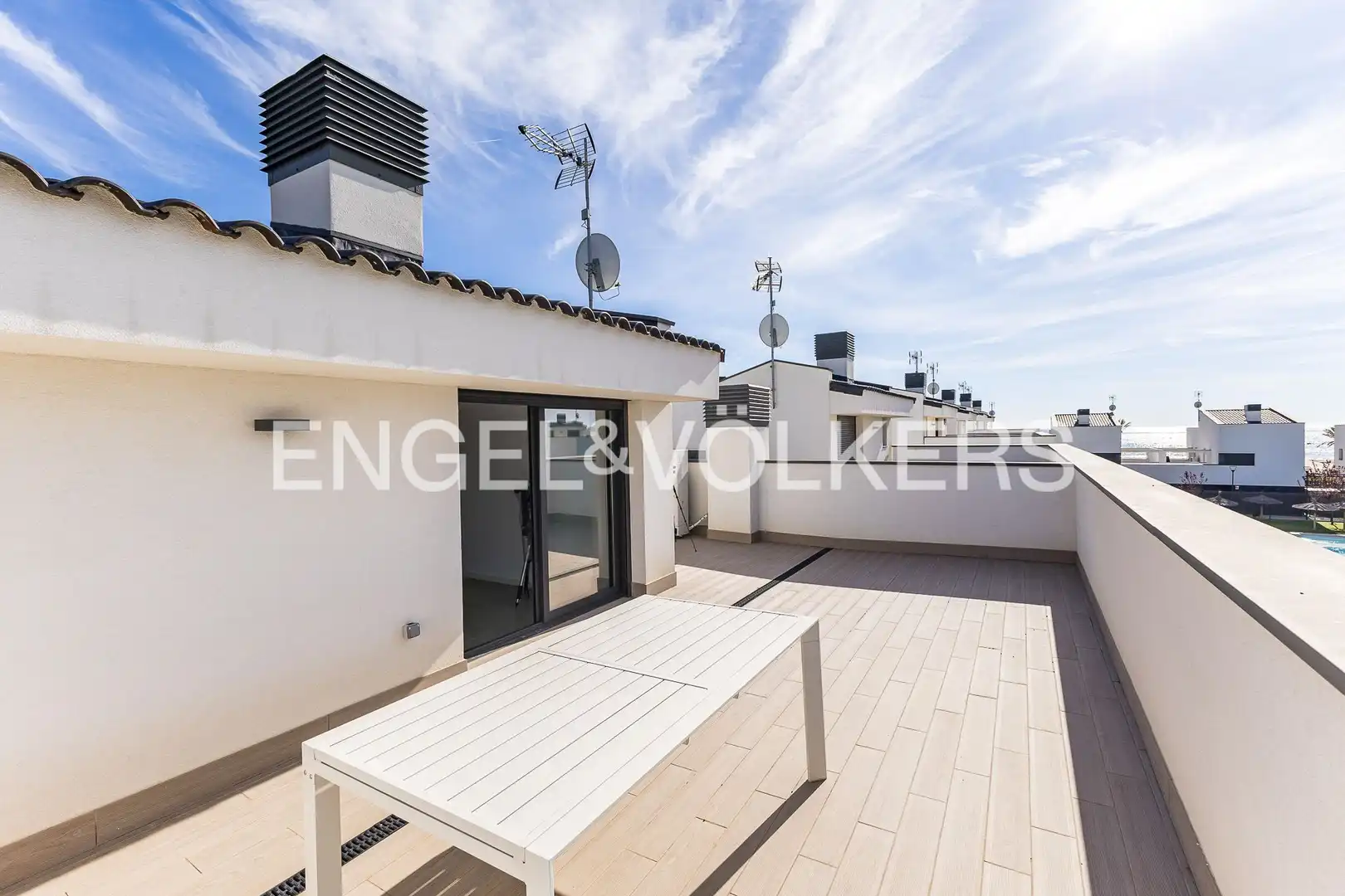 Terrace of Detached homes for sale in El Vendrell  with Air Conditioner, Heating and Private garden
