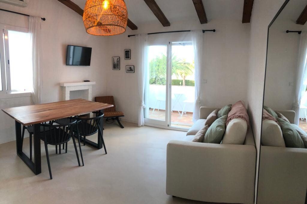 Living room of Apartment to rent in Pedreguer  with Air Conditioner, Heating and Private garden