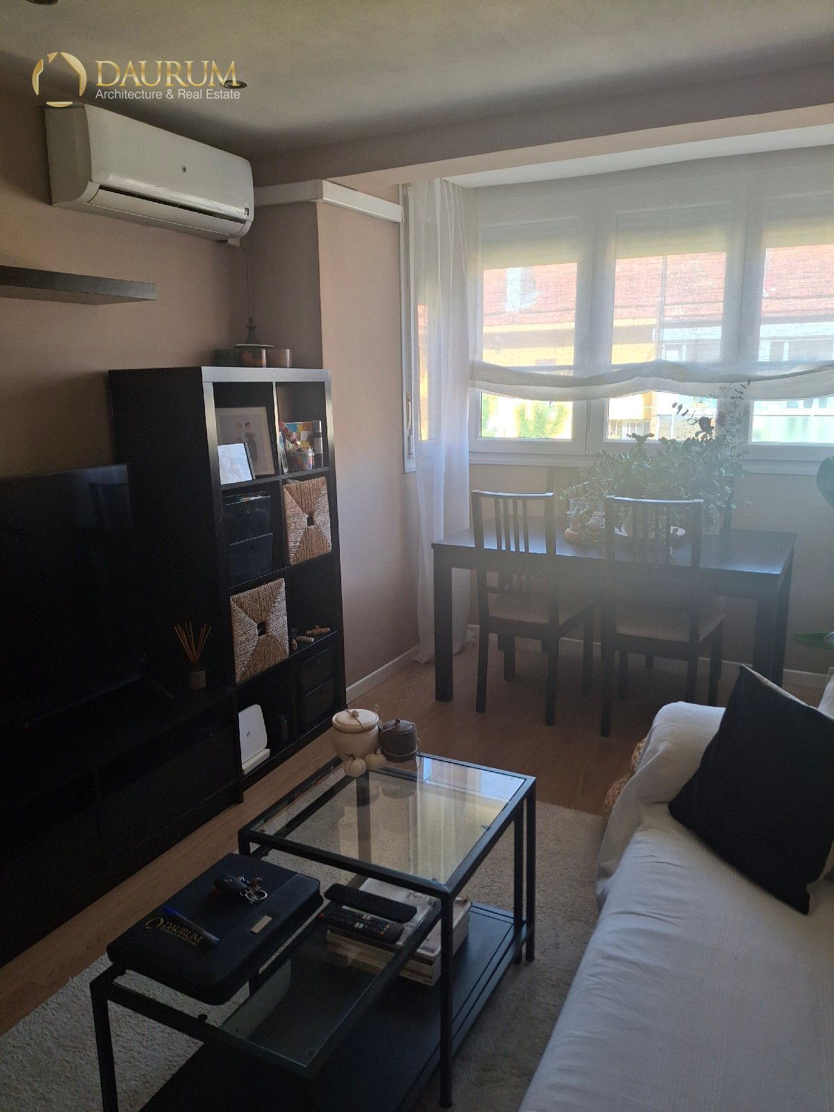 Sala de estar de Piso en venta en  Madrid Capital con Aire acondicionado, Calefacción y Amueblado