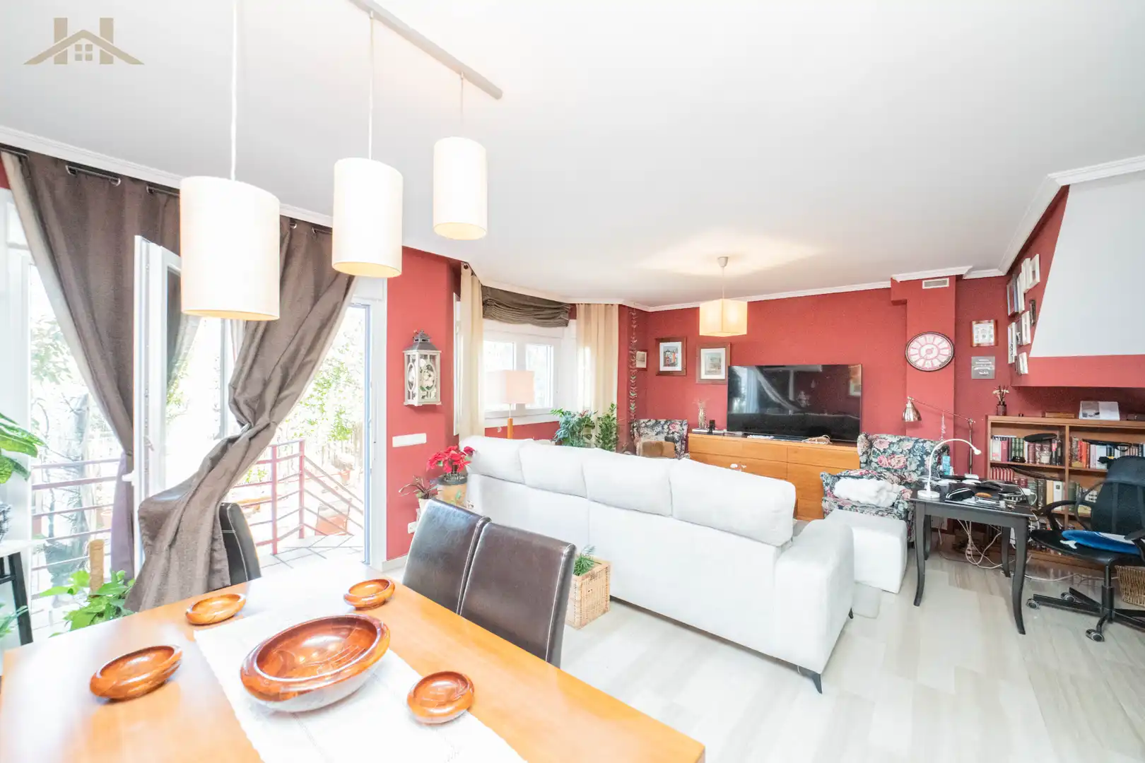 Living room of Detached homes for sale in Móstoles  with Air Conditioner, Heating and Private garden