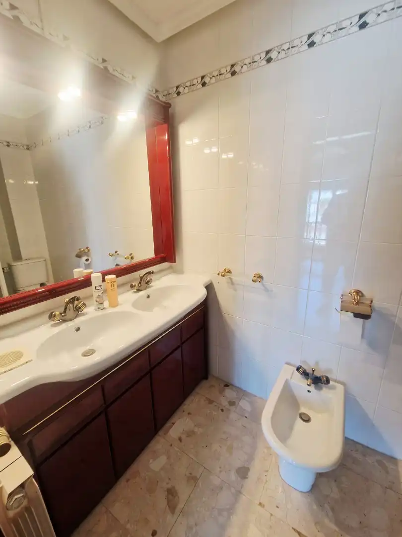 Baño de Casa adosada en venta en Caldes d'Estrac con Calefacción, Jardín privado y Parquet