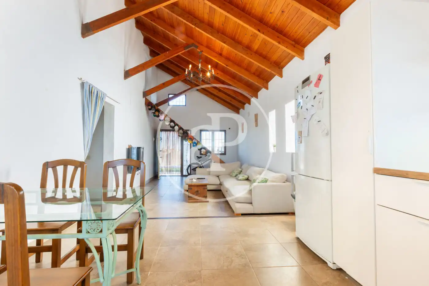 Sala de estar de Casa o chalet en venta en Foios con Aire acondicionado, Calefacción y Jardín privado