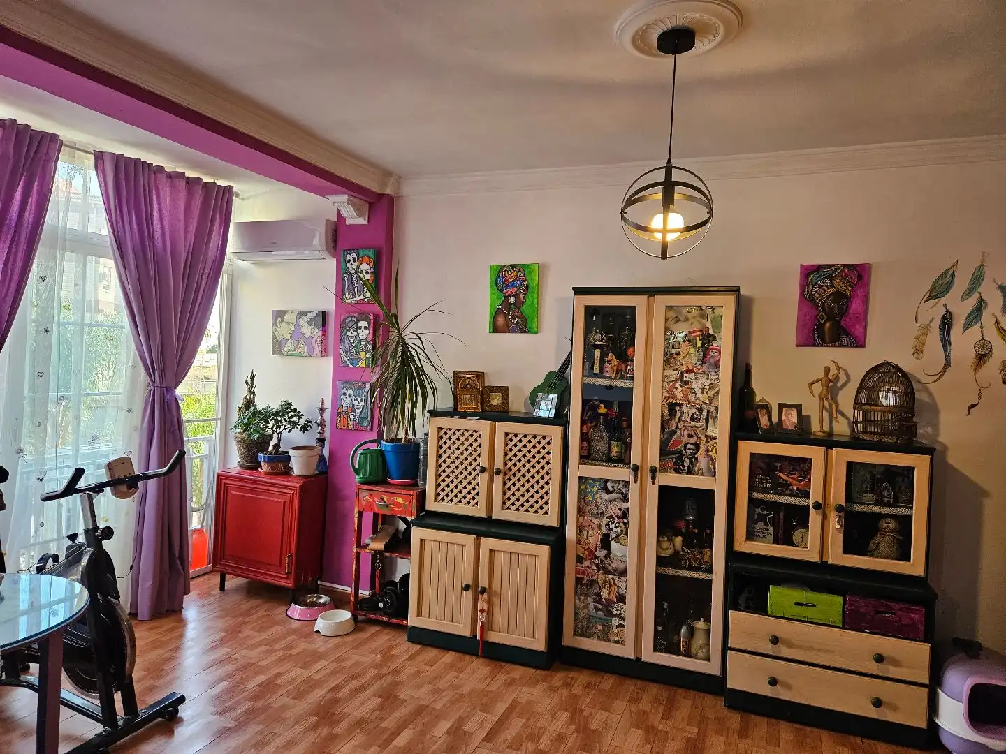Living room of Flat for sale in Motril  with Air Conditioner and Balcony