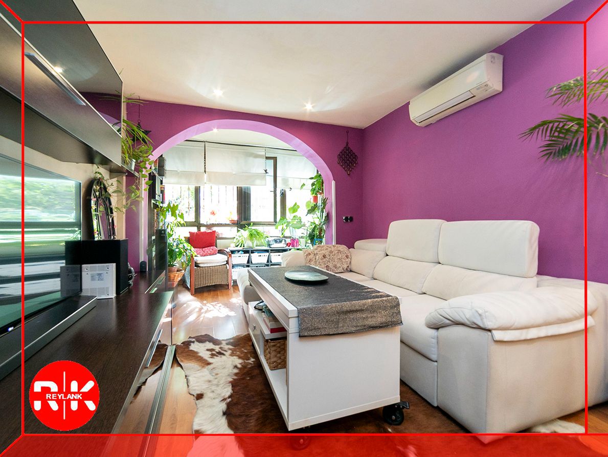 Living room of Flat for sale in San Fernando de Henares  with Air Conditioner, Heating and Terrace