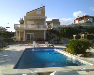 Swimming pool of House or chalet for sale in Alicante / Alacant  with Air Conditioner, Heating and Private garden