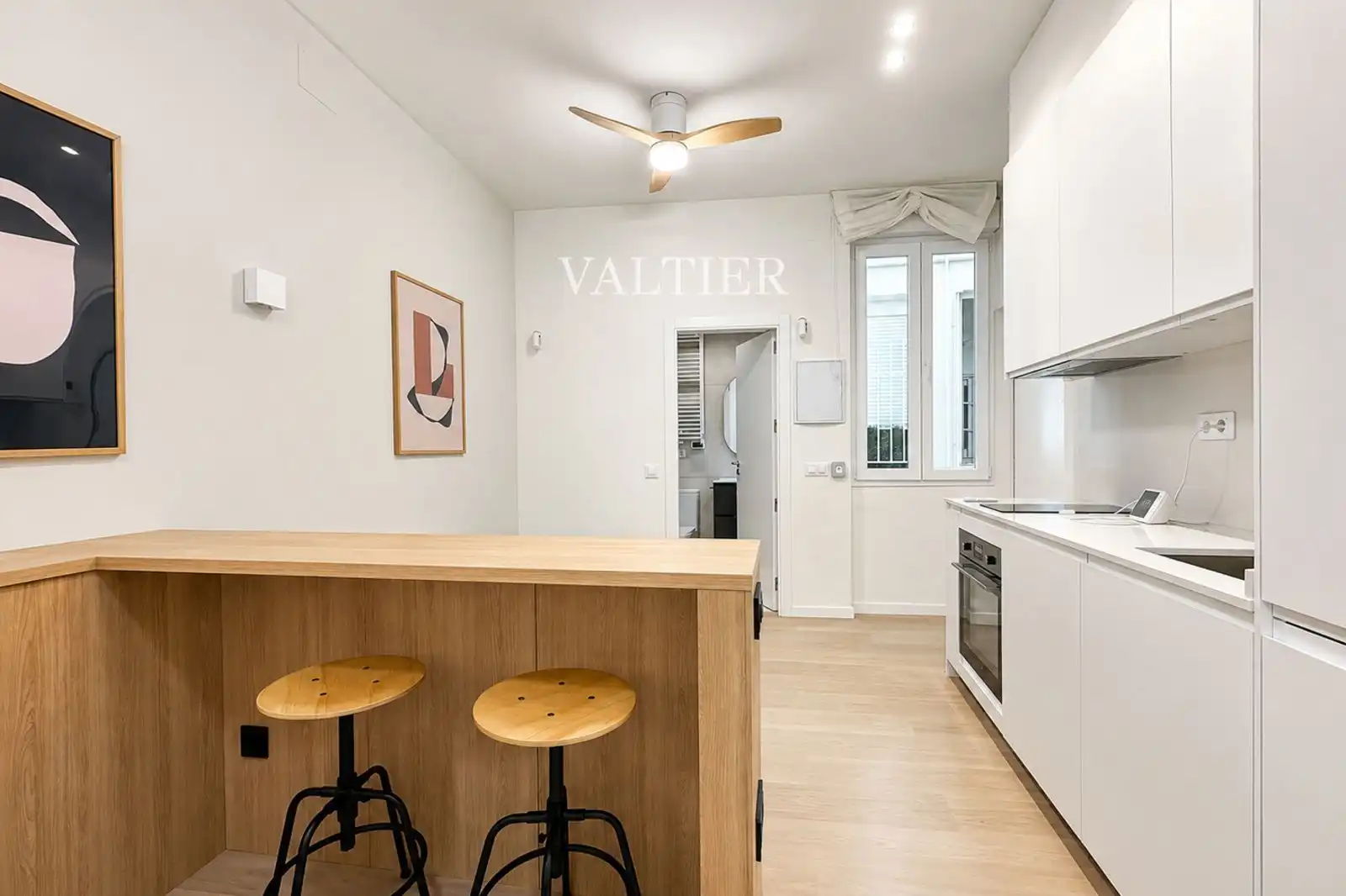 Küche von Wohnung zur Miete in Madrid mit Möbliert