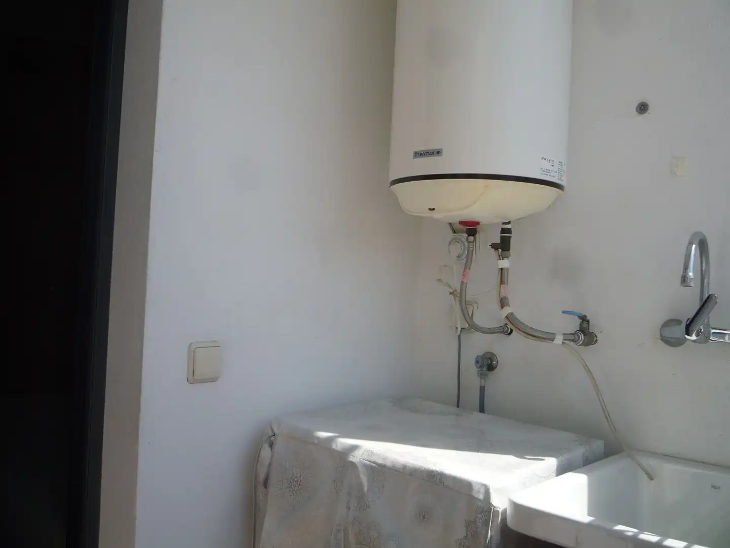 Badezimmer von Wohnung zum Verkauf in Sitges mit Klimaanlage, Heizung und Terrasse