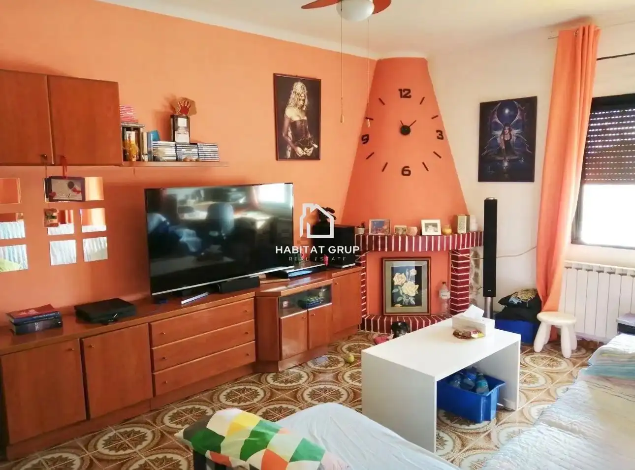 Sala de estar de Casa o chalet en venta en Albinyana con Aire acondicionado, Calefacción y Jardín privado