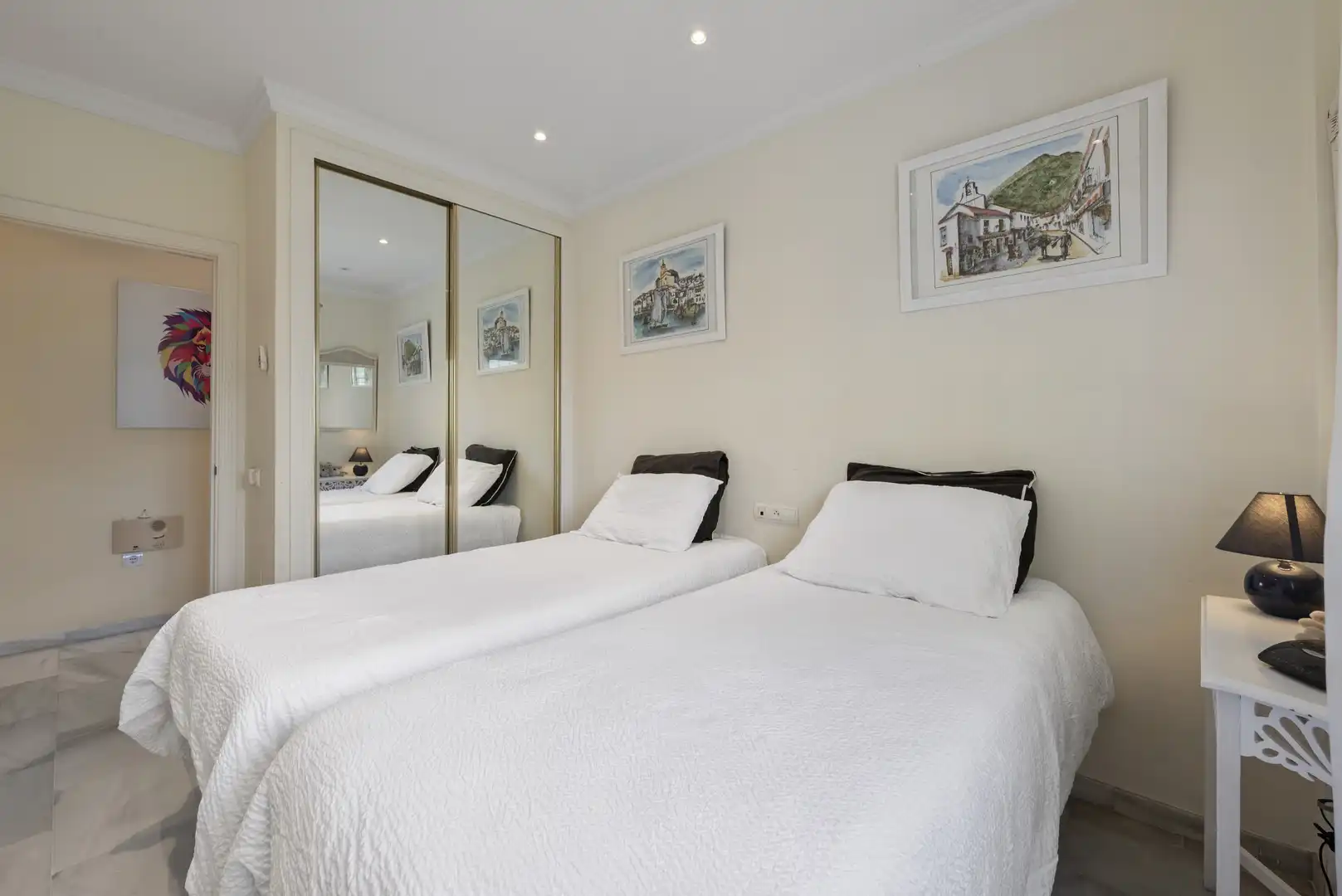 Habitación de Casa o chalet en venta en Mijas con Aire acondicionado, Jardín privado y Terraza