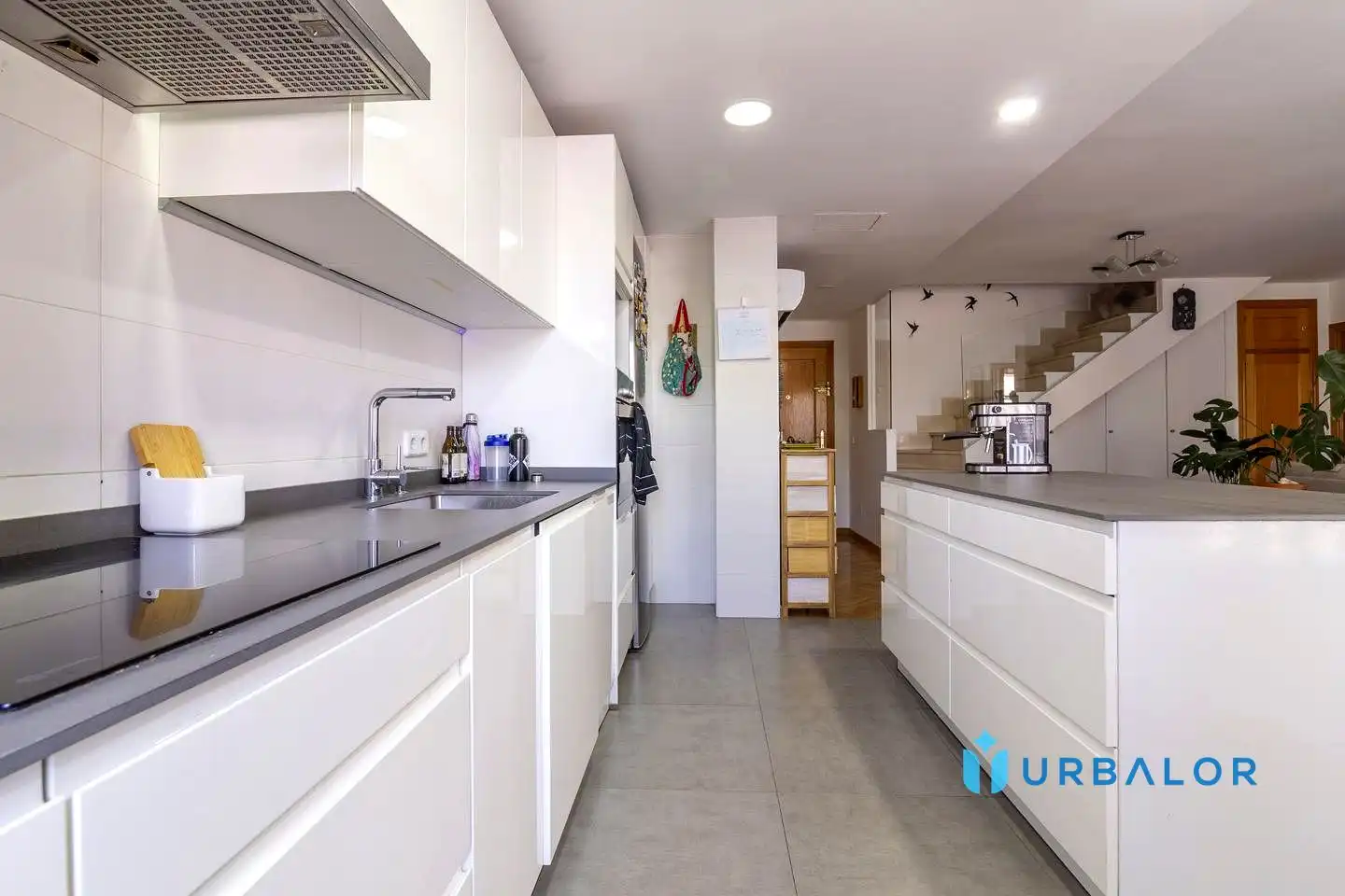 Cocina de Dúplex en venta en Alcorcón con Aire acondicionado, Calefacción y Parquet