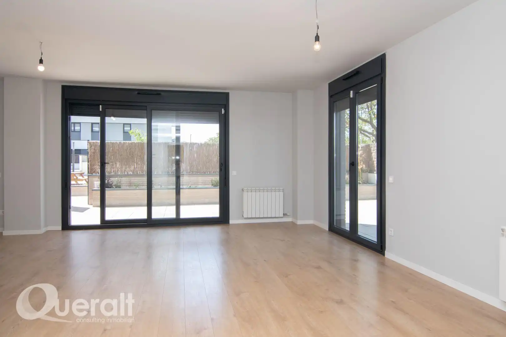 Sala d'estar de Dúplex en venda en Lleida amb Calefacció, Jardí privat i Terrassa