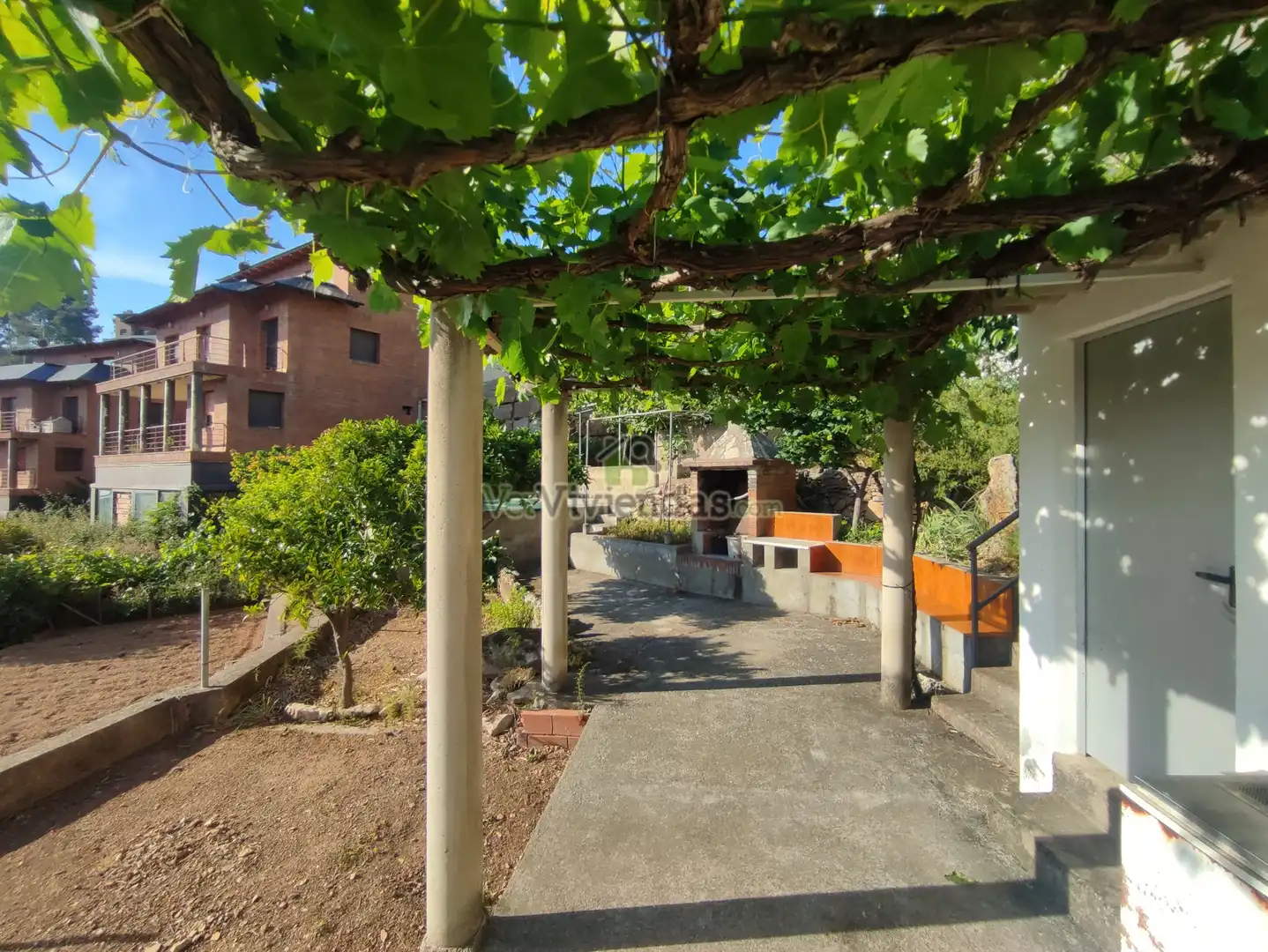 Jardín de Casa o chalet en venta en Vallirana con Aire acondicionado, Calefacción y Jardín privado