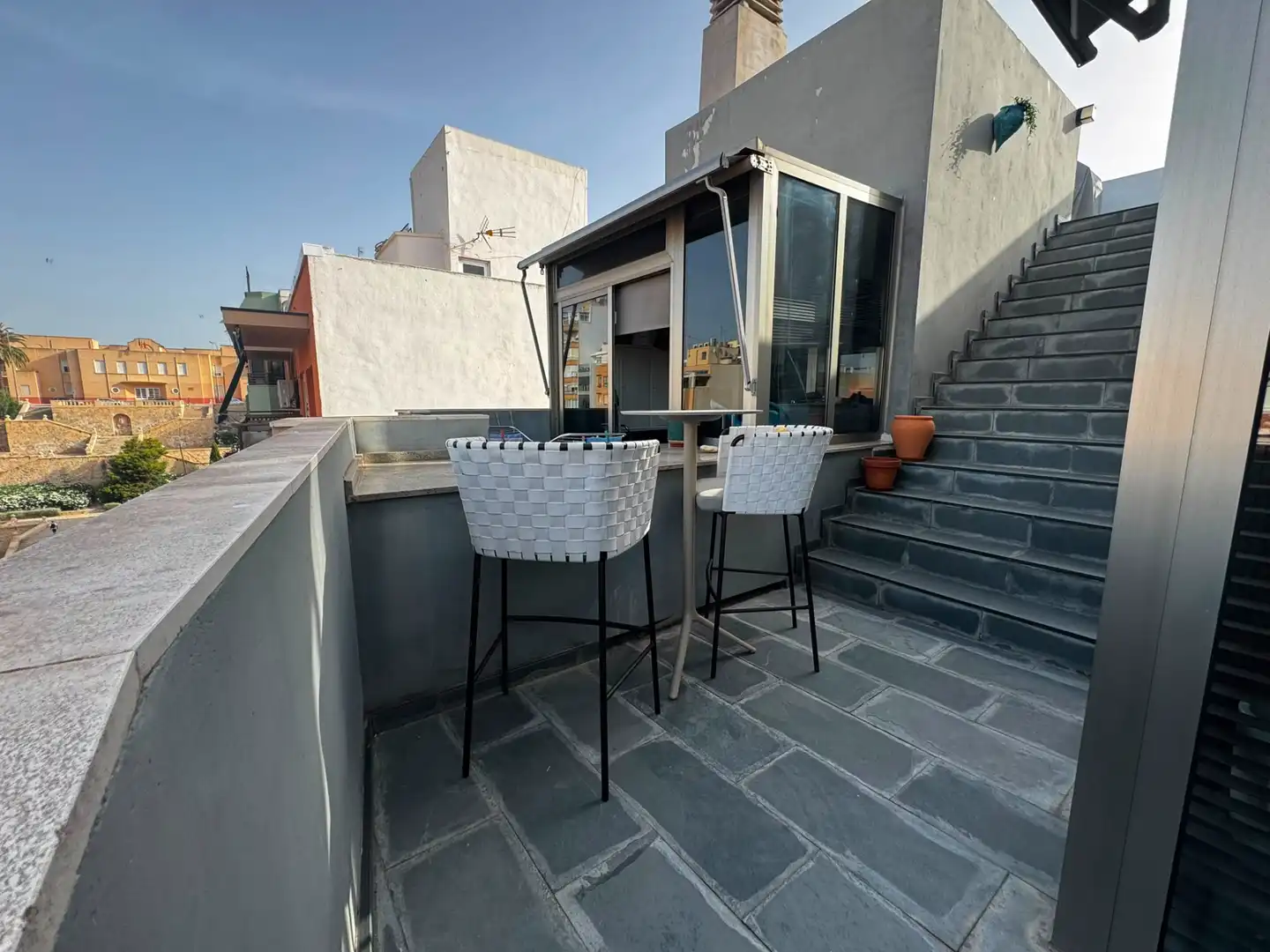Terraza de Ático en venta en Alicante / Alacant con Aire acondicionado, Terraza y Amueblado