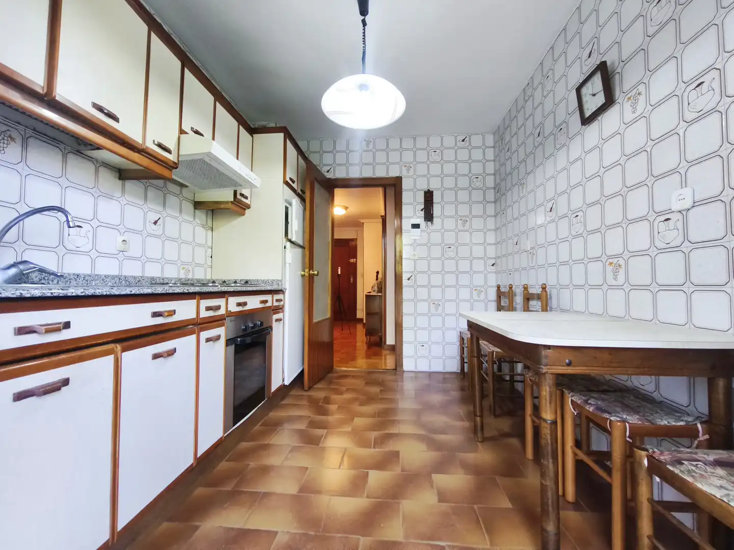 Kitchen of Flat for sale in  Logroño  with Heating, Parquet flooring and Terrace